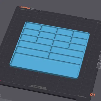Bảng pha màu vuông bo góc