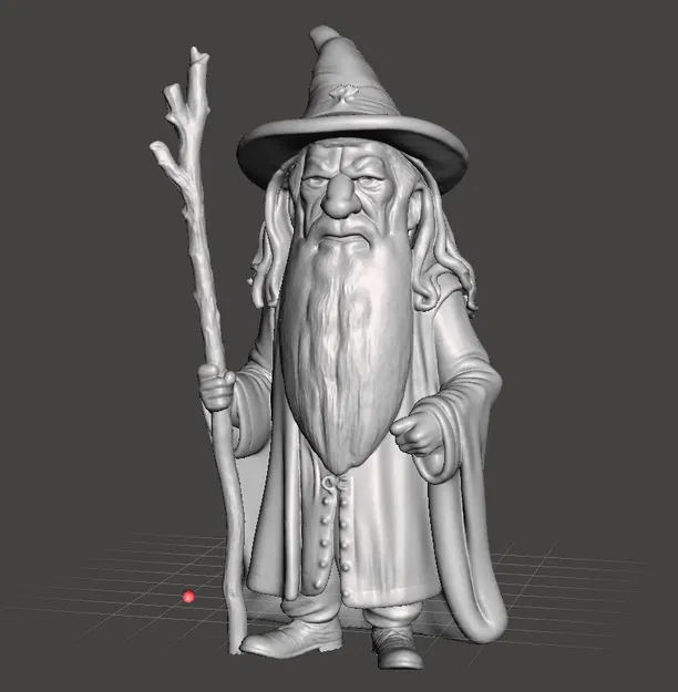 Ông Phù Thủy Già – Garden Gnome (Old Wizard - Garden Gnome) - Image 4