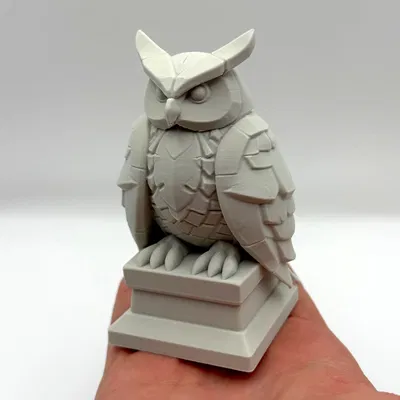 Tượng Cú mèo Thông Thái (Wise Owl Sculpture)