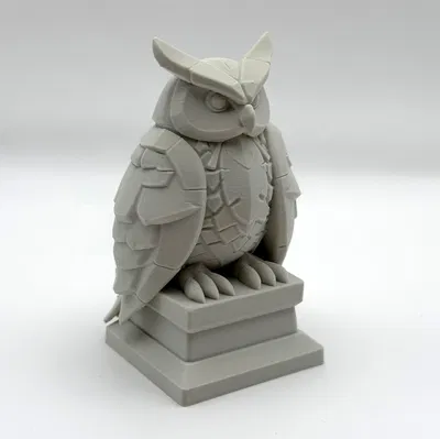 Tượng Cú mèo Thông Thái (Wise Owl Sculpture)