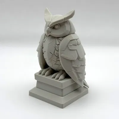 Tượng Cú mèo Thông Thái (Wise Owl Sculpture)