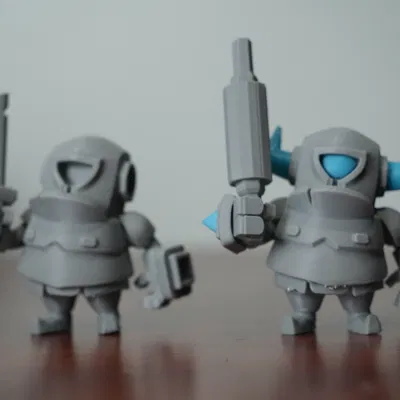 Mini PEKKA Nhiều Vũ Khí (Multiple weapons)