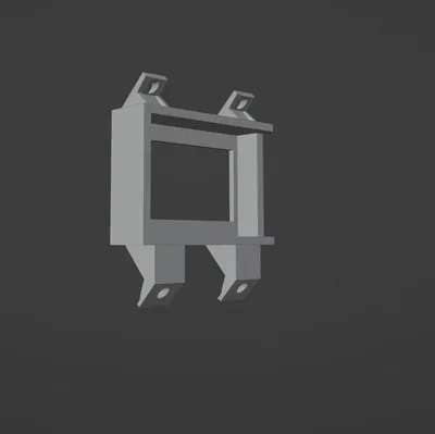 Clio Mk1 - Giá đỡ nút bấm panel cho đèn pin & sấy kính (defroster)