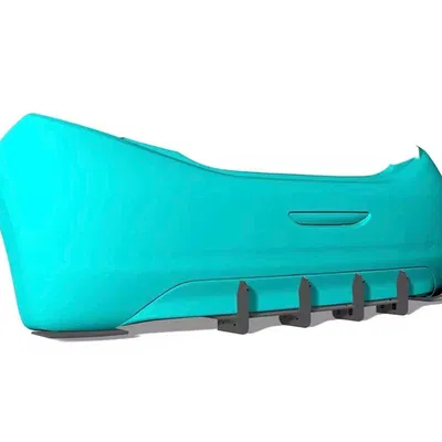 Rear Sport Diffuser cho Peugeot 208 MKI (in 3D FDM)