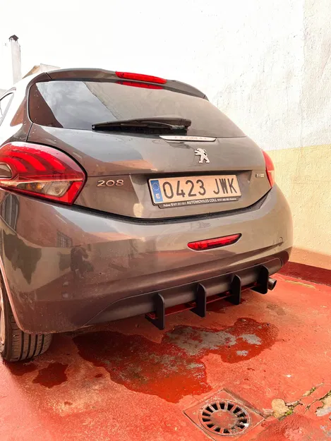 Rear Sport Diffuser cho Peugeot 208 MKI (in 3D FDM) - Image 6