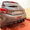 Rear Sport Diffuser cho Peugeot 208 MKI (in 3D FDM) - Thumbnail 6