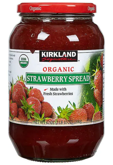 Hũ mứt Organic & Nắp (Organic Jam Jar & Lid) - Image 2