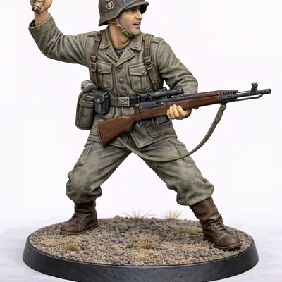 Lính Grenadier Đức WW2 (Bolt Action) – 28mm