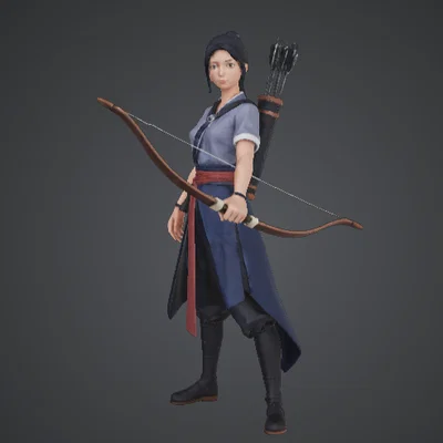 Nữ Cung Thủ Trường Cung – Fantasy Ranger