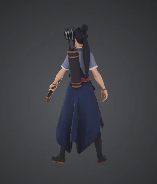 Nữ Cung Thủ Trường Cung – Fantasy Ranger - Image 2