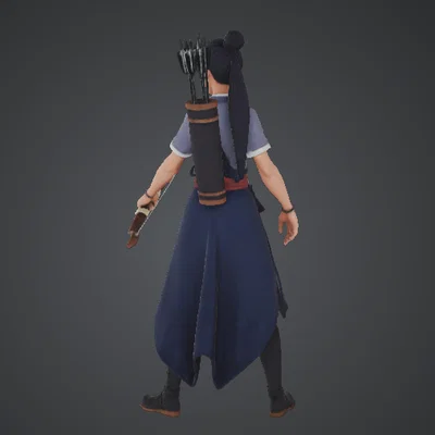 Nữ Cung Thủ Trường Cung – Fantasy Ranger