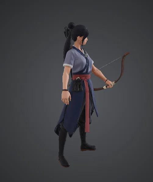 Nữ Cung Thủ Trường Cung – Fantasy Ranger - Image 3