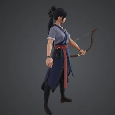 Nữ Cung Thủ Trường Cung – Fantasy Ranger