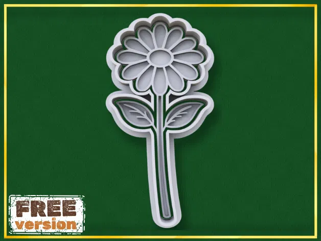 Khuôn Cắt Bánh Quy Hình Hoa (Flower Cookie Cutter) - Image 1