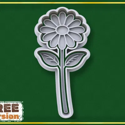 Khuôn Cắt Bánh Quy Hình Hoa (Flower Cookie Cutter)