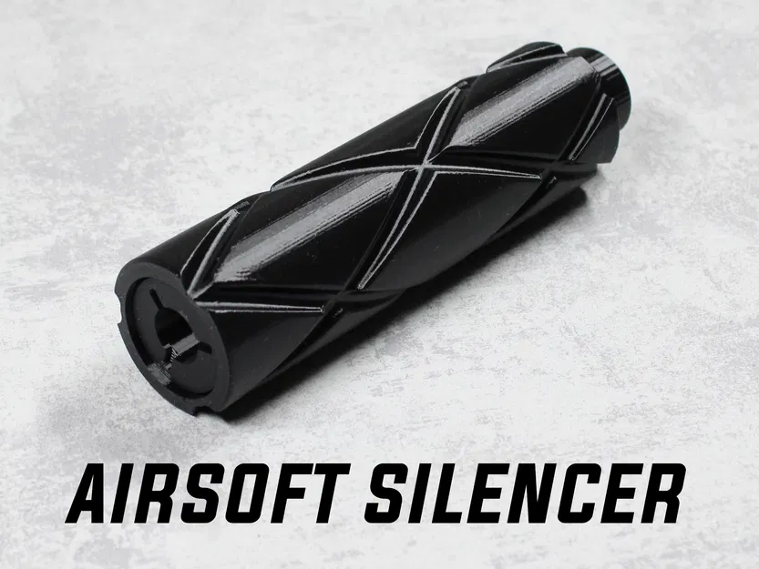 Silencer ren Airsoft 80/120/160 mm (14mm CCW M14x1) - Image 1