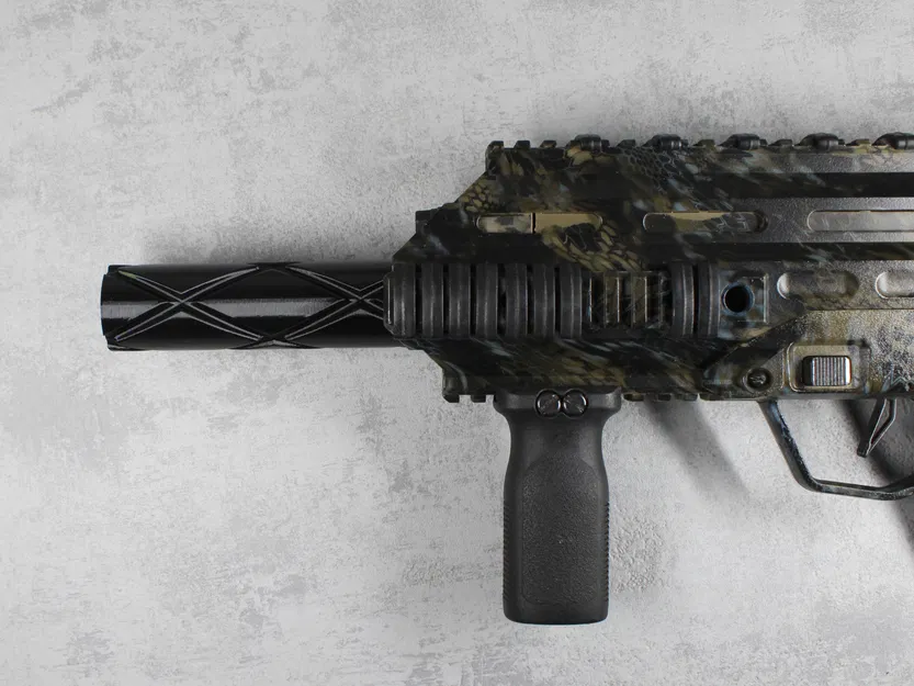 Silencer ren Airsoft 80/120/160 mm (14mm CCW M14x1) - Image 3