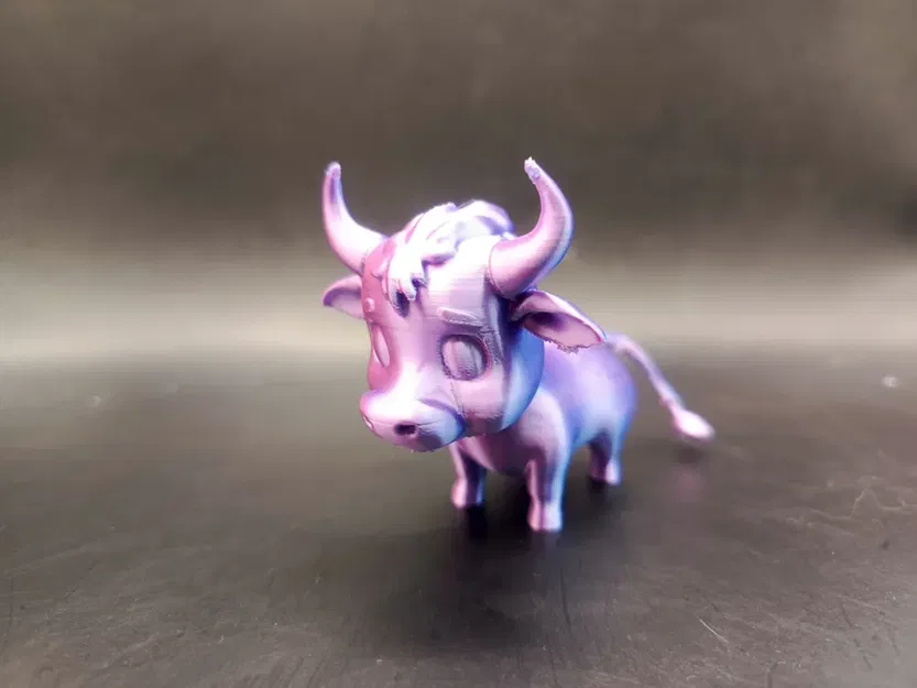 Tượng Bò Chibi Dễ Thương - Image 2