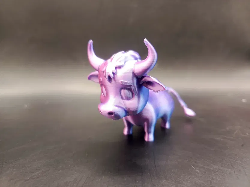 Tượng Bò Chibi Dễ Thương - Image 3