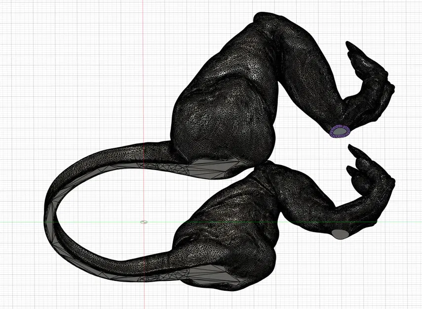 T-Rex Chicken Arms chỉnh sửa để in dễ hơn - Image 2