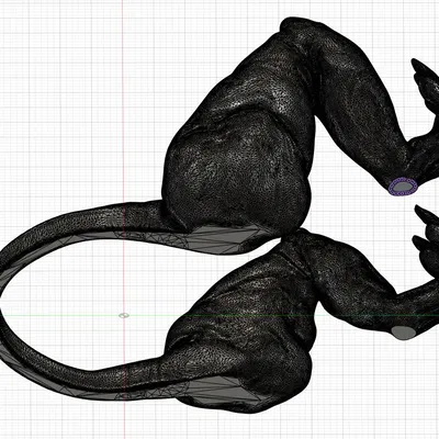 T-Rex Chicken Arms chỉnh sửa để in dễ hơn