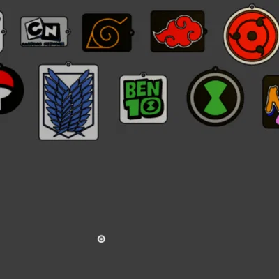 Móc Khóa Hoạt Hình (Cartoon Keyrings)