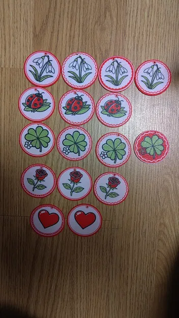 Bộ Móc Khóa Martisor – 33 Charm Mùa Xuân - Image 4