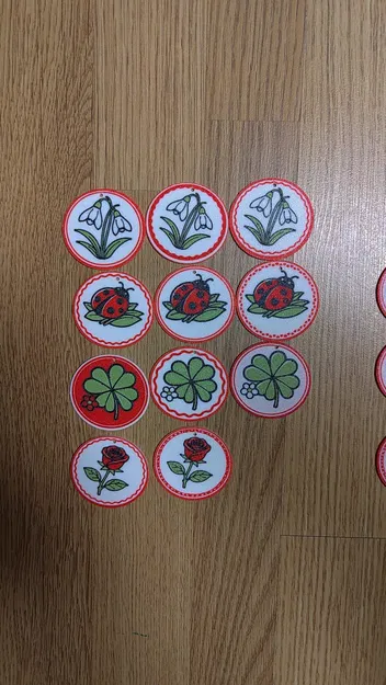 Bộ Móc Khóa Martisor – 33 Charm Mùa Xuân - Image 5