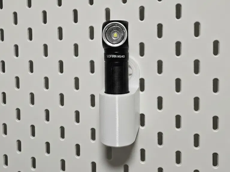 Giá đỡ đèn pin Sofirn SH40 cho IKEA Skadis (T-Clip) - Image 1