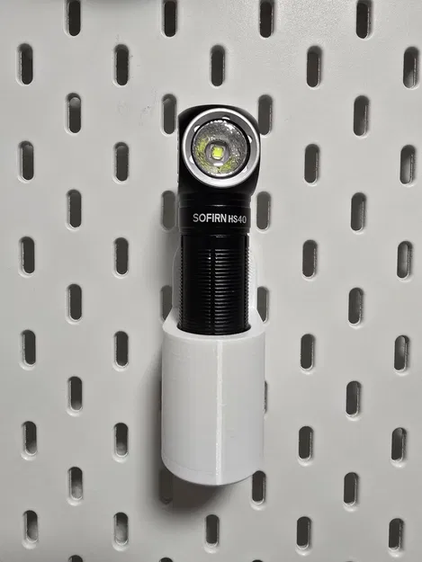 Giá đỡ đèn pin Sofirn SH40 cho IKEA Skadis (T-Clip) - Image 3