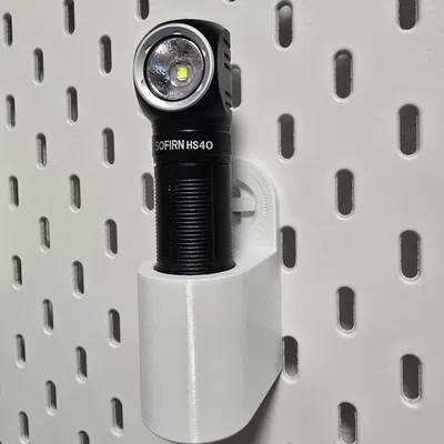 Giá đỡ đèn pin Sofirn SH40 cho IKEA Skadis (T-Clip)