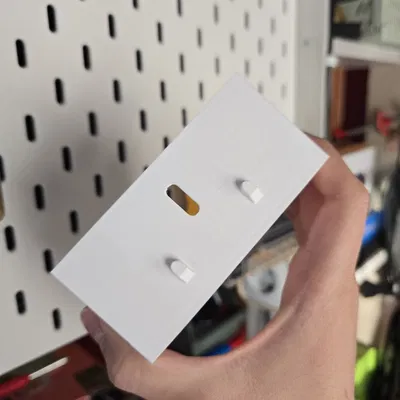 Giá treo tua vít ratchet chữ T cho Ikea Skadis