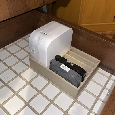 Khay Gridfinity cho Brother P-touch Cube