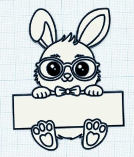 Thỏ Phục Sinh (Easter Bunny) có chỗ thêm tên - Image 1