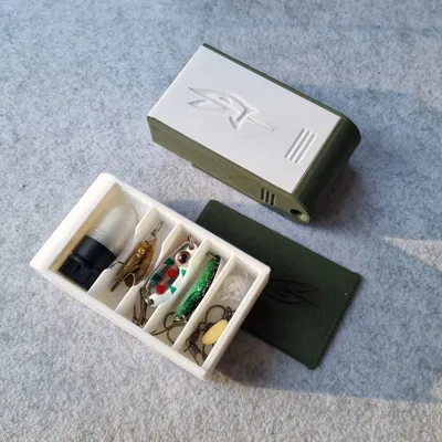 Hộp Đồ Câu Kẹp Gọn Nhẹ (Compact Clip-On Fishing Tackle Box)