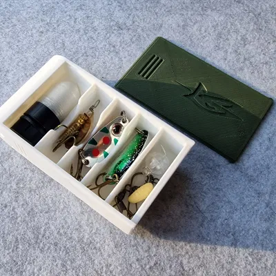 Hộp Đồ Câu Kẹp Gọn Nhẹ (Compact Clip-On Fishing Tackle Box)