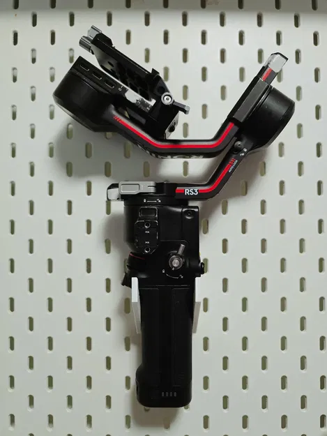 Giá treo DJI RS3-RS4-RS5 PRO cho IKEA SKADIS (T-clip) - Image 2