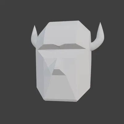 Dummy 13 - Mặt dạng Face kèm sừng quỷ/ác quỷ