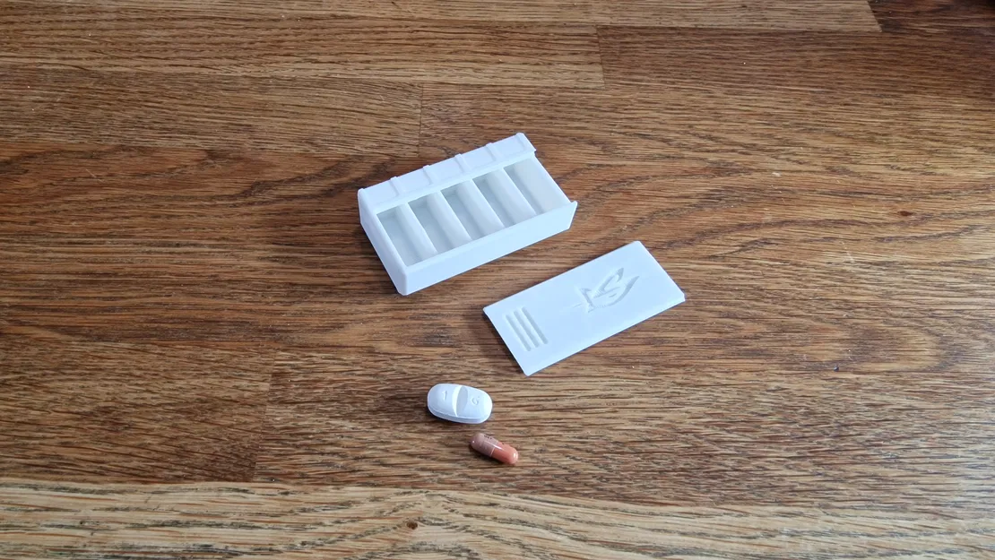 Hộp chia thuốc bỏ túi (Pocket-Sized Pill Organizer) - Image 2