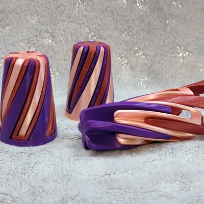 Đồ chơi fidget xoắn ốc 3 phần