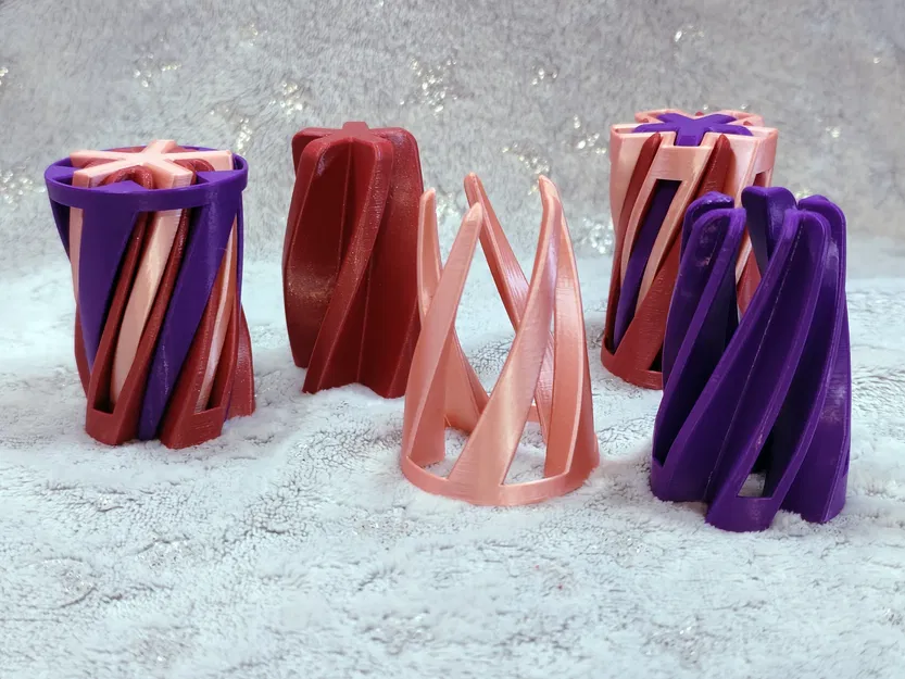 Đồ chơi fidget xoắn ốc 3 phần - Image 2