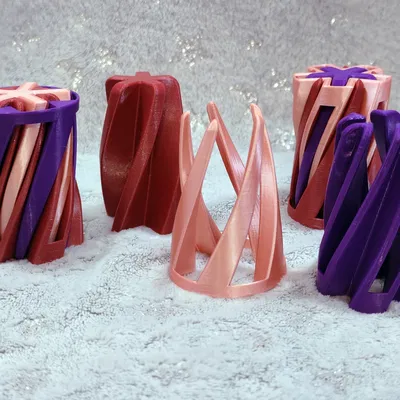 Đồ chơi fidget xoắn ốc 3 phần