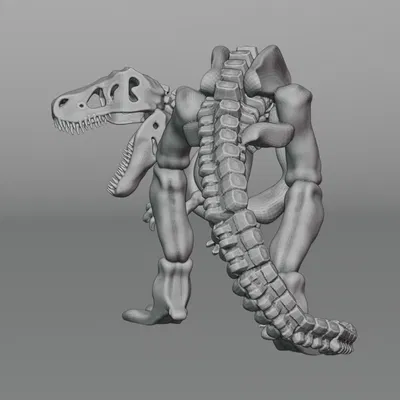 Bộ Xương T-Rex / Khủng Long V2 (DND / TTRPG)