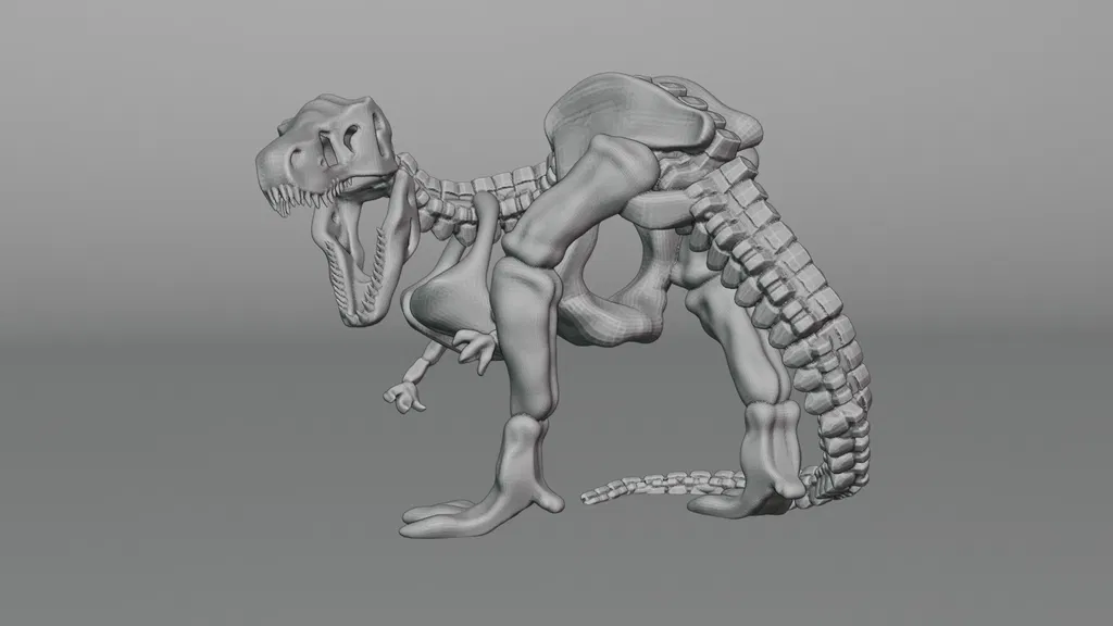 Bộ Xương T-Rex / Khủng Long V2 (DND / TTRPG) - Image 5