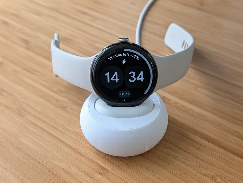 Bộ sạc Pixel Watch 4 kèm cuốn dây (cable winder) gọn gàng - Image 1