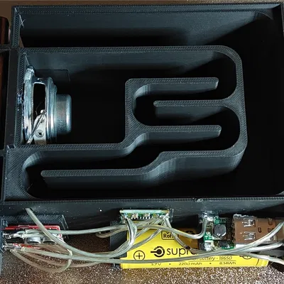 Vỏ loa lấy cảm hứng fractal cho loa 1.5 inch