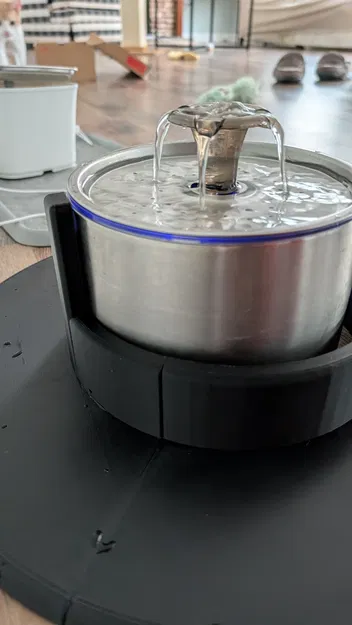 Skirt/Brim cho cat fountain + che dây cáp – đường kính fountain 200mm - Image 2