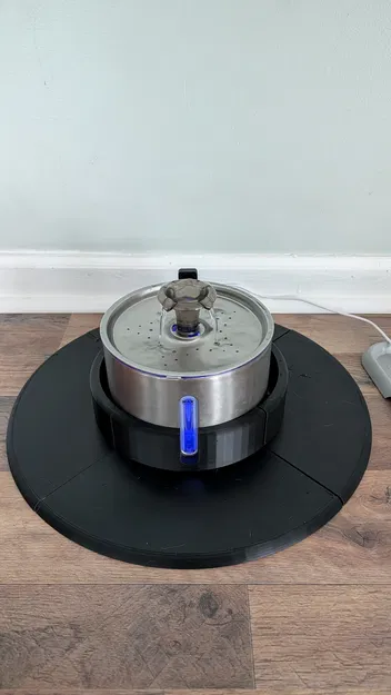 Skirt/Brim cho cat fountain + che dây cáp – đường kính fountain 200mm - Image 3