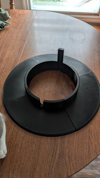 Skirt/Brim cho cat fountain + che dây cáp – đường kính fountain 200mm - Image 5