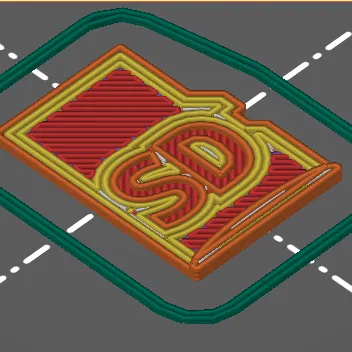 Micro SD Card Dummy (Thẻ microSD giả để test bản in)